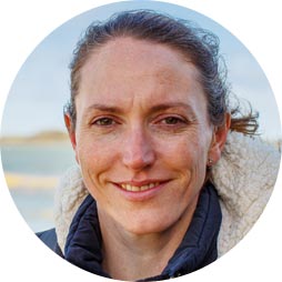 Hidden Hearing customer Helen enjoying a day outdoors.