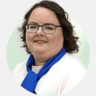 Eva Mathiesen, audiolog kliniczny i analityk biznesowy.