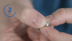 How to change programs on your behind-the-ear miniRite hearing aids