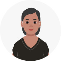 Image show icon of person under 55