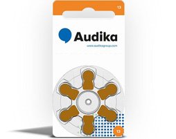 Pacco di batterie Audika misura 13 per apparecchi acustici