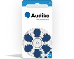 Pacco di batterie per apparecchi acustici Audika 675